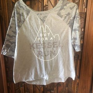 LN 3/4 Stars Wars Shirt